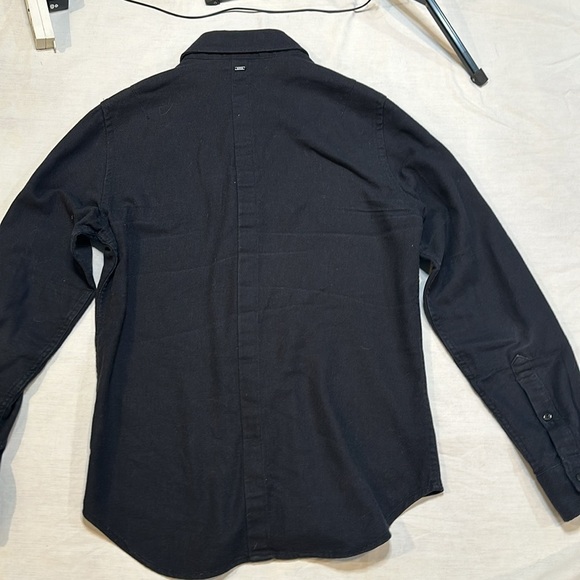 G-Star Raw Correct Navy Blue Long Sleeve Shirt Small - Picture 12 of 14
